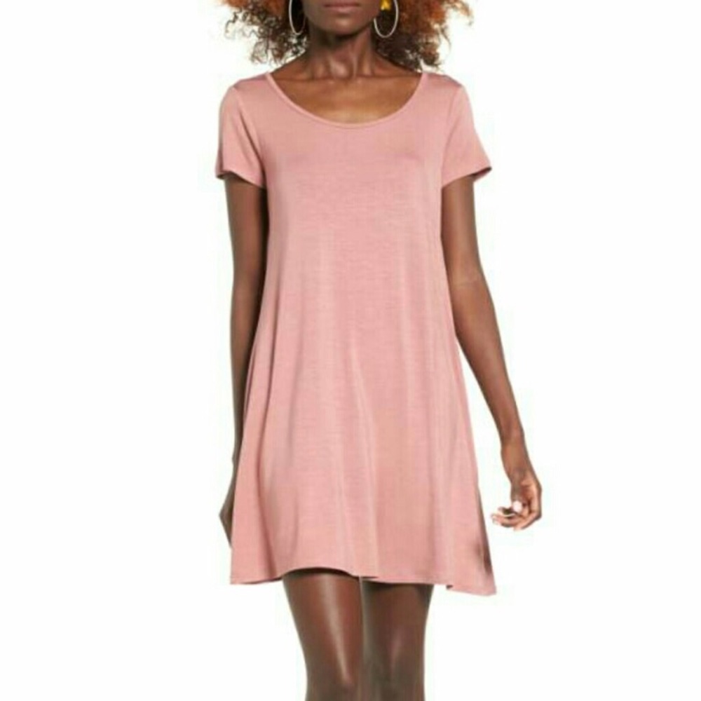 Socialite striped cross cross back dress